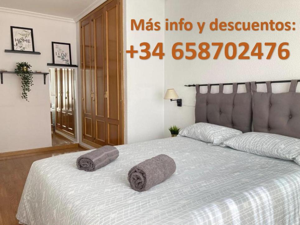 Apto 2 Habitaciones, Garaje Gratis Madrid Esterno foto